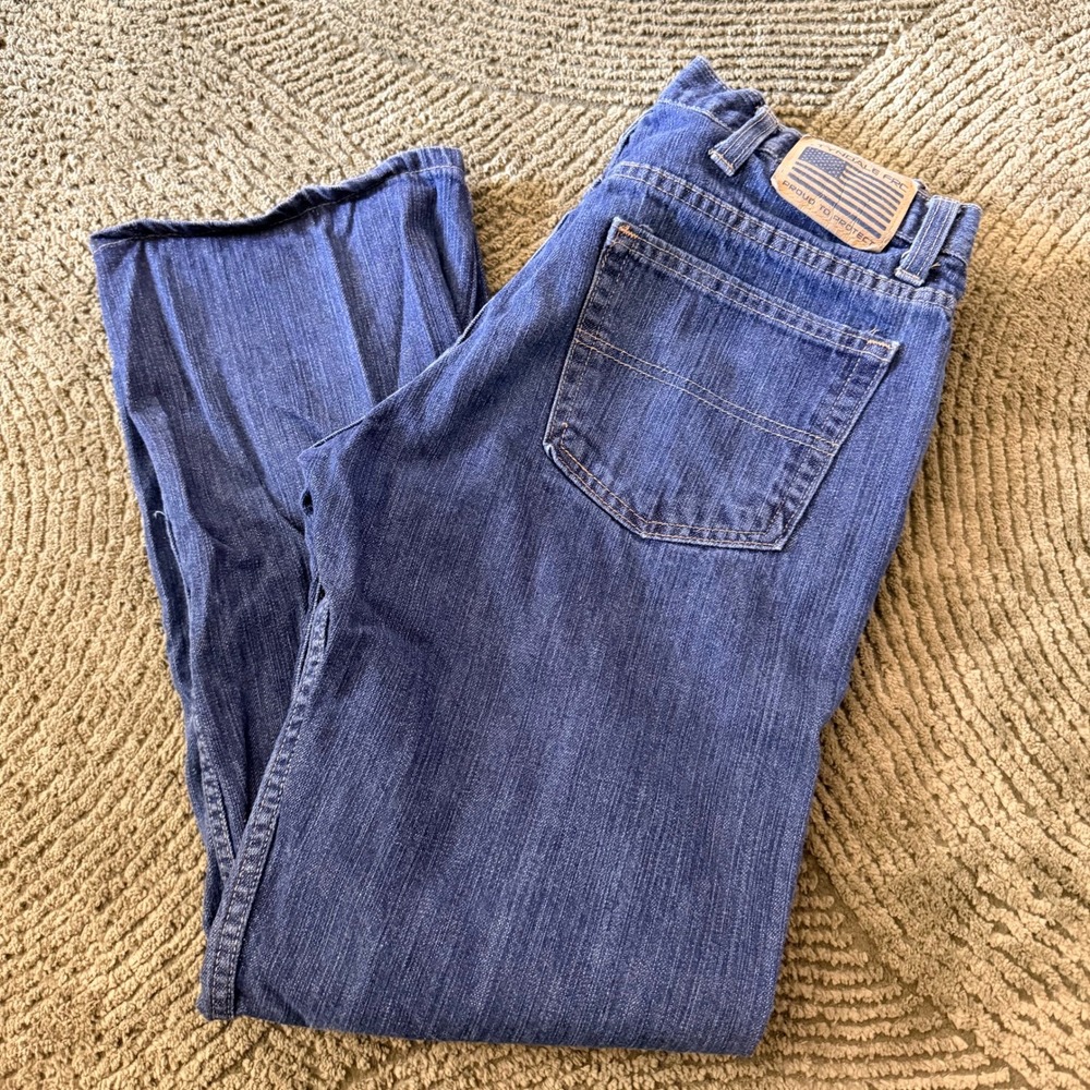 Tyndale FRC Mens Flame Resistant Jeans CAT 2 Made in USA Blue Denim W34 L30